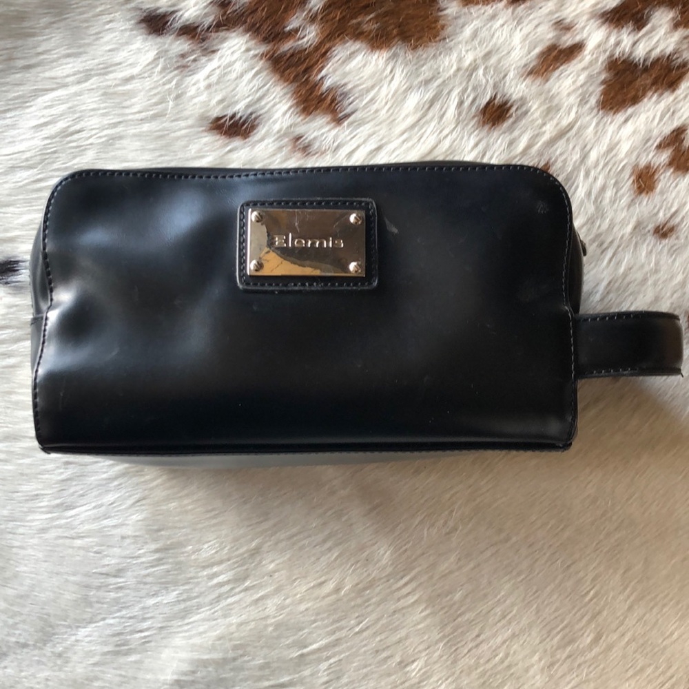 Elemis Pvc/Pleather Dual Pocket Toiletry Bag
